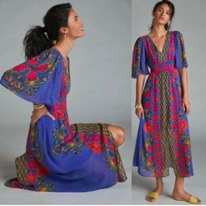 Farm Rio for Anthropologie Maxi Dress